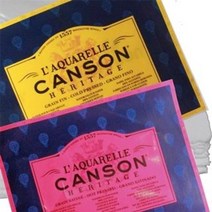 캔손 헤리티지 300g 수채화지 낱장팩 / 옵션선택, 세목 B6(12.5x18) 10매