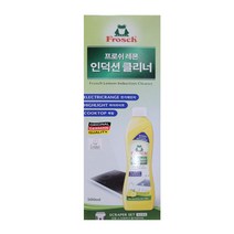 프로쉬 [프로쉬 공식] 독일 인덕션 클리너 세트 2종/레몬&라벤더 택1, 레몬 인덕션클리너세트(클리너+스크래퍼)