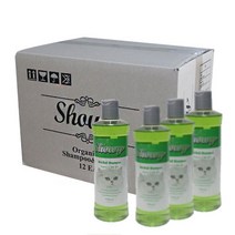 쇼니 고양이 헤어볼 샴푸 백합향 500ml x 12개 강아지 몰티즈 펫