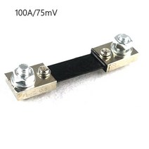 디지털 전류계 DC 션트 저항 전류 모니터 10A 50A 100A 200A 300A 500A 75mV, 단일, 1개