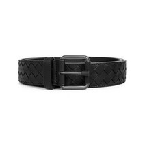 보테가베네타 [보테가베네타 BOTTEGA VENETA] 407396 V4650 1000 인트레치아토 위빙 남성벨트 블랙