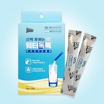 사랑하는 반려견 조금더 건강하게 수분보충 이온음료 산책 운동후엔 펫씨 워터톡톡 믿을수있는 국내생산 5G X 12포