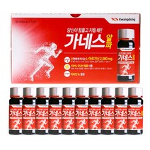가네스 알파 10병 L-아르기닌 2000mg, 광동제약 가네스알파 100mlX10병