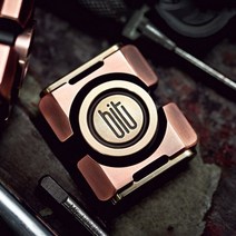 LAUTIE BIT02 피젯 스피너 핑거팁 자이로 고속 음소거 기계식 EDC 장난감 비트 시리즈, DIY Copper A