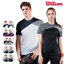 윌슨 윌슨 라운드 반팔티셔츠 5251-5260 배드민턴복 단체복
