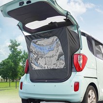 케이엠모터스 레이 차량용 모기장, 차박 모기장 우레탄창 텐트, 레이(1P)