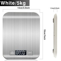 과일가게저울 과일선별기 미세 앉은뱅이 초정밀 저울 주방 510kg 스테인레스 스틸 무게, 5kg 은색