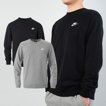 나이키 맨투맨 NSW 프렌치테리 스우시 크루 클럽 크루 플리스 스탠다드 804343 SB