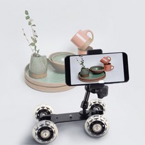 DSLR 카메라 이동식 그라운드 슬라이더 카 돌리 dolly, 상세페이지 참조