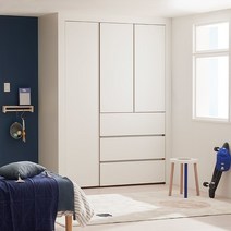 [한샘] 바이엘 채널 작은방 붙박이장_데일리서랍형(150~220cm)