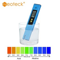 PH측정기 수분 산소 농도 Neoteck 디지털 미터 테스터 포켓 펜 수영장 물 모니터 0 00 14 01 해상도 05 Accuracy 휴대용 탐지 도구 발, 단일옵션