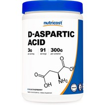 Nutricost D-아스파르트 애시드, 1개, 300g