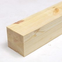 아이베란다 레드파인 각재 60x60mm 각목 나무 목재 목공소 원목재단, 2300mm