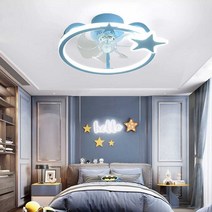 키즈룸 조명등 천장등 아이 방 램프 LED 어린이집, 스타핑크6단계스마트티몰음성제어+원격제어앱