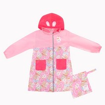 로라앨리하트빔레인코트 아동 초등학생 유아 우의 여아 유치원 주니어 우비 어린이 비옷 키즈