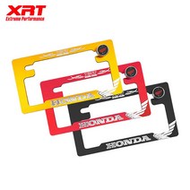 XRT 2021 혼다 PCX125 알루미늄 절삭 번호판 가드, Black - 블랙