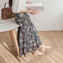 모드제니 모드제니 캉캉 플라워 밴딩 롱스커트 2컬러 (9058733)