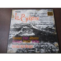 마카롱 LP판 희귀앨범 레코드판 턴테이블 푸치니 오페라 파바로티 플라이니 외 de 2LP 9a