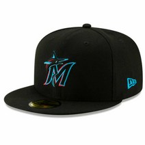 Miami Marlins MIA MLB Authentic Collection 뉴에라 59FIFTY Fitted 캡 - 5950