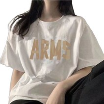 남녀공용 빅사이즈 오버핏 반팔 티셔츠 Couple T-shirt