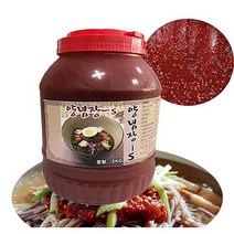 봉평원 다데기 만능 양념장-5kg x1통( 막국수 업소용), 단품