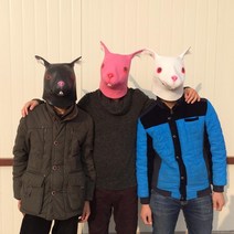 가면 주문 선글라스 증정 파티 동물 가면, 1개, 26블랙