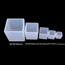 DIY 크리스탈 에폭시 피라미드 실리콘 몰드 석고 아로마 테라피 보석 삼각형 말린 꽃 수지 액세서리 크리에이티브 수제, 50mm1pc