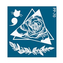 재사용가능 헤나타투 셀프헤나도안, 1개, PP-70