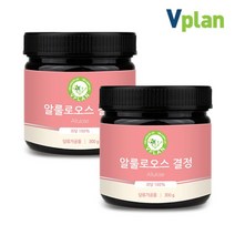 브이플랜 알룰로스 분말 600g 알룰로오스 설탕, 단일옵션,상세 설명 참조, 2통, 300g
