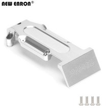 트랙사스서밋 ENRON 알루미늄 전면 및 후면 스키드 플레이트 5337 업그레이드 부품 1Set 1/10 RC TRAXXAS E REVO Summit Slayer 4X4 자동차 액, [05] REAR SILVER