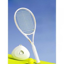 테니스라켓 라켓세트 테니스채 테니스 라켓 트레이닝, 표준형 화이트