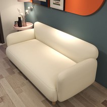 3인쇼파 거실 소파 벨벳, 3인 160cm, 화이트