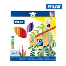 MILAN 밀란 24색 육각 색연필