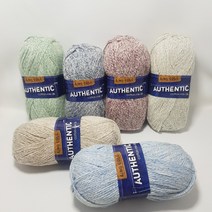 킹콜 어센틱 낱볼 뜨개질 뜨개실 털실 손뜨개 실 목도리 수입실, 1261