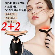2+2얼굴 미용기기 피부 미용기기 초음파 리프트업 미용기, 미경의*6