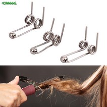 와이어 컬링 아이언 교체 더블 리턴 토션 스프링 1.2x2 4mm/1.2x2 6mm/1.2x28mm 4Pcs, [03] C, 4개