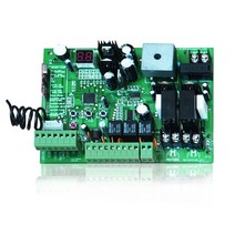 자동문스위치 자동 더블 암 스윙 게이트 오프너 제어 보드 패널 스마트 센터 시스템 용 범용 V PCB, no remote 24v