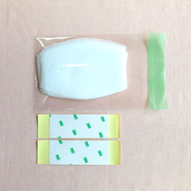 패션마스크용 부직포(탈부착용) 및 MB 필터(교체용), 부직포 필터 20매입[(주)한일합섬 100%정품]