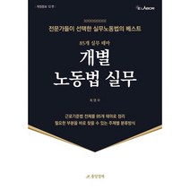 개별 노동법 실무, 최영우 저, 중앙경제