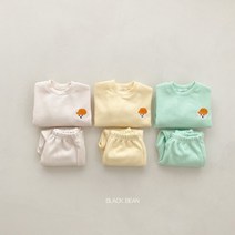 리얼상하세트 키즈 봄아동복 아기코디 남아 여아 블랙빈