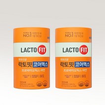락토핏 코어맥스 실크피브로인 유산균 2통 온가족 엘지지 랏토핏 락티스