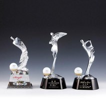 싱글기념트로피 골프트로피주문제작 기념패 홀인원, 단품