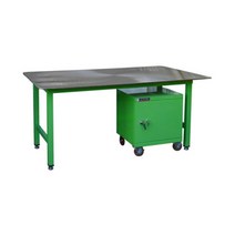 작업대 스틸상판 캐비닛 조립대 실습대 고중량 이동식