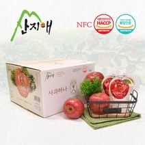 산지애 사과원액주스 30팩 사과즙 착즙 NFC