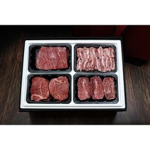 마장동한우선물세트 1++ 소고기 구이용 명절 부모님 선물세트, 옵션3) 꽃등심+갈비살+불고기+국거리양지