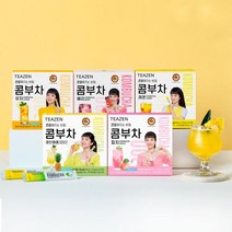 티젠 콤부차 30스틱x2박스(레몬/베리/피치/유자 택2), 7.레몬30T+유자30T