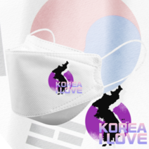 인쇄마스크 아이러브코리아 대한민국 태극기 마스크 25매 모델명 dki_19 KF94 3D입체형