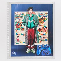 하이하바 30공 매거진 바인더 속지 10매 (A4 와이드 리필내지 잡지 분철보관)