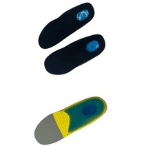고급 기능성 젤리 쿠션 깔창 신발 클때 큰신발 푹신 군화 군인 남자 행군 푹신한 발편한 실리콘 뒷꿈치 깔창 논슬립 충격 흡수 인솔