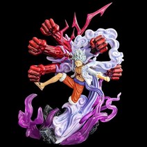 원피스 태양의신 니카 피규어 프라모델 모형, Tiens Luffy  높이 약 34cm